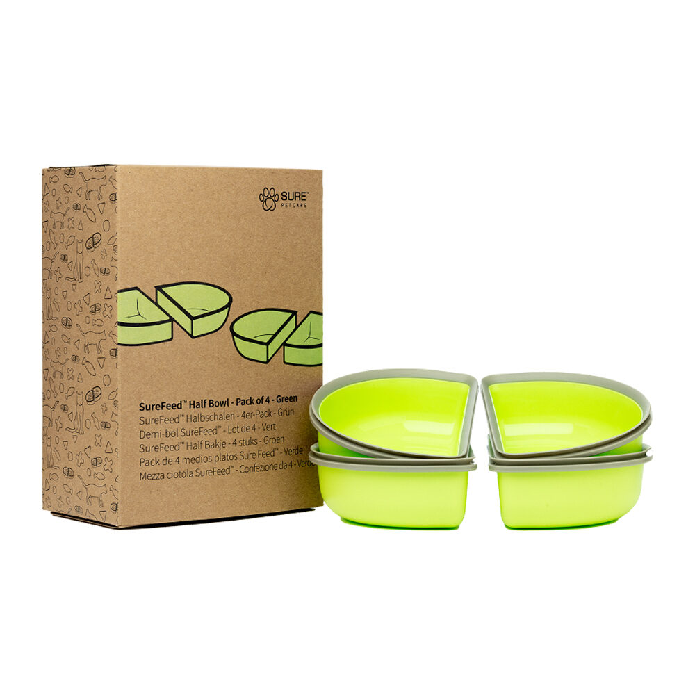 SureFeed Feeding Bowl Half - 4x - Blue