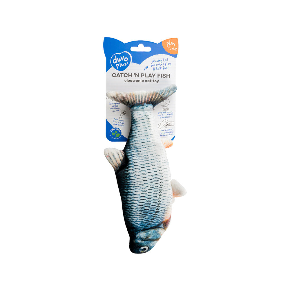 Duvo+ Catch 'n Play Fish - 28 x 13 x 5 cm