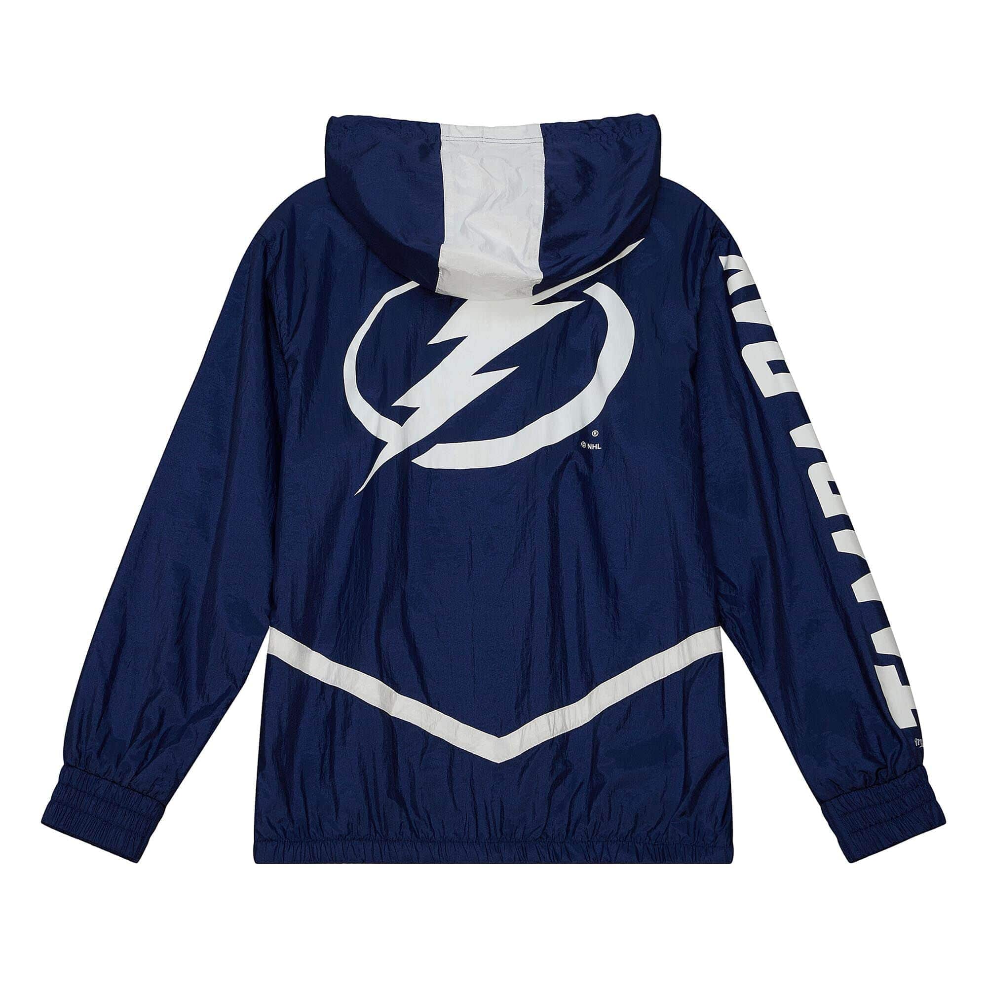 Tampa Bay Lightning Undeniable Mitchell & Ness NHL Windbreaker Jacket