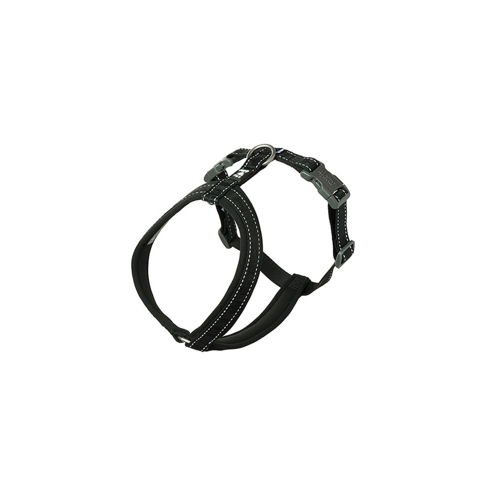 Hurtta Harness Casual-Y Eco - Black - 50-60 cm