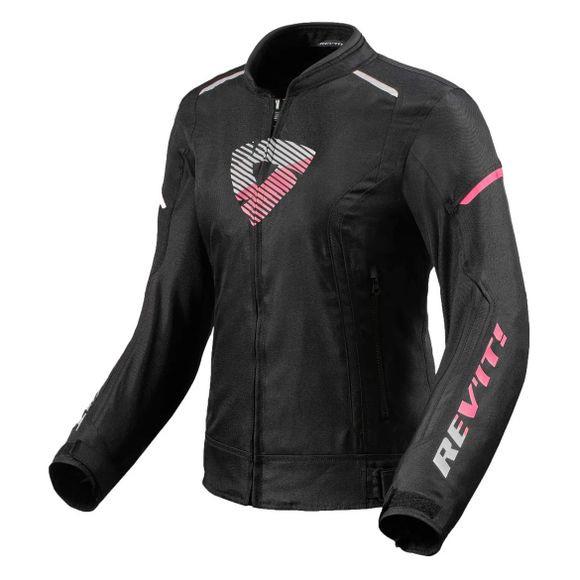 Blouson Moto Rev it SPRINT H2O LADIES FEMME - Noir / RoseRef : RI1132