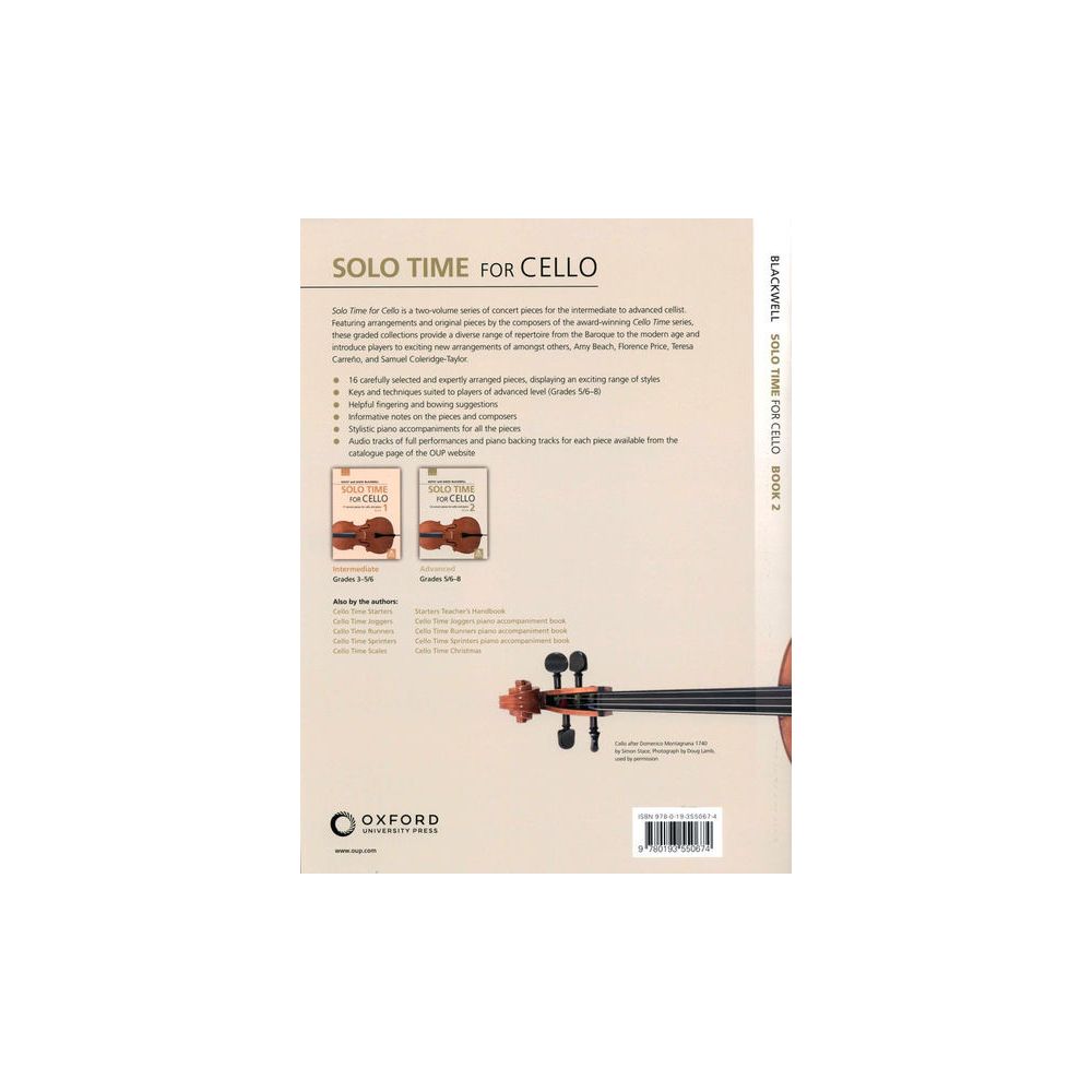 Oxford University Press Solo Time For Cello 2 – Thomann Ireland