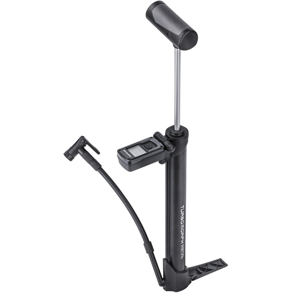 Topeak Turbo Morph Digital Air Pump - black