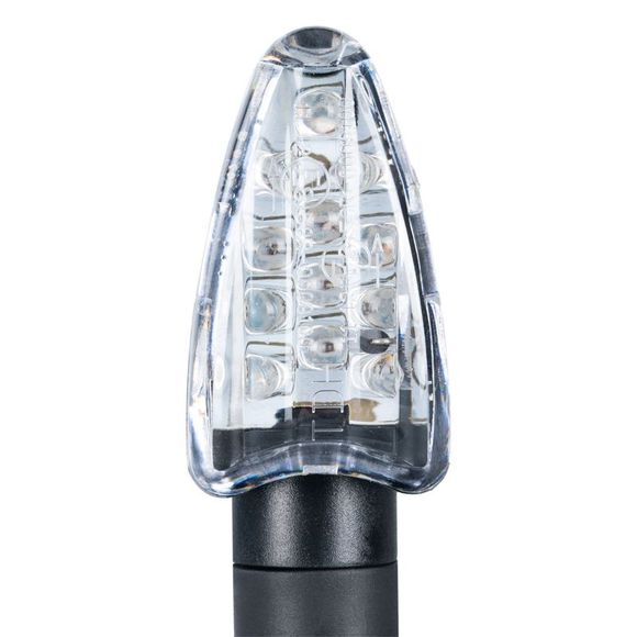 Oxford LED Signal 14 Turn Signals (includes 2 resistors), Pair, Universal - BlackRef: od0050 / el325