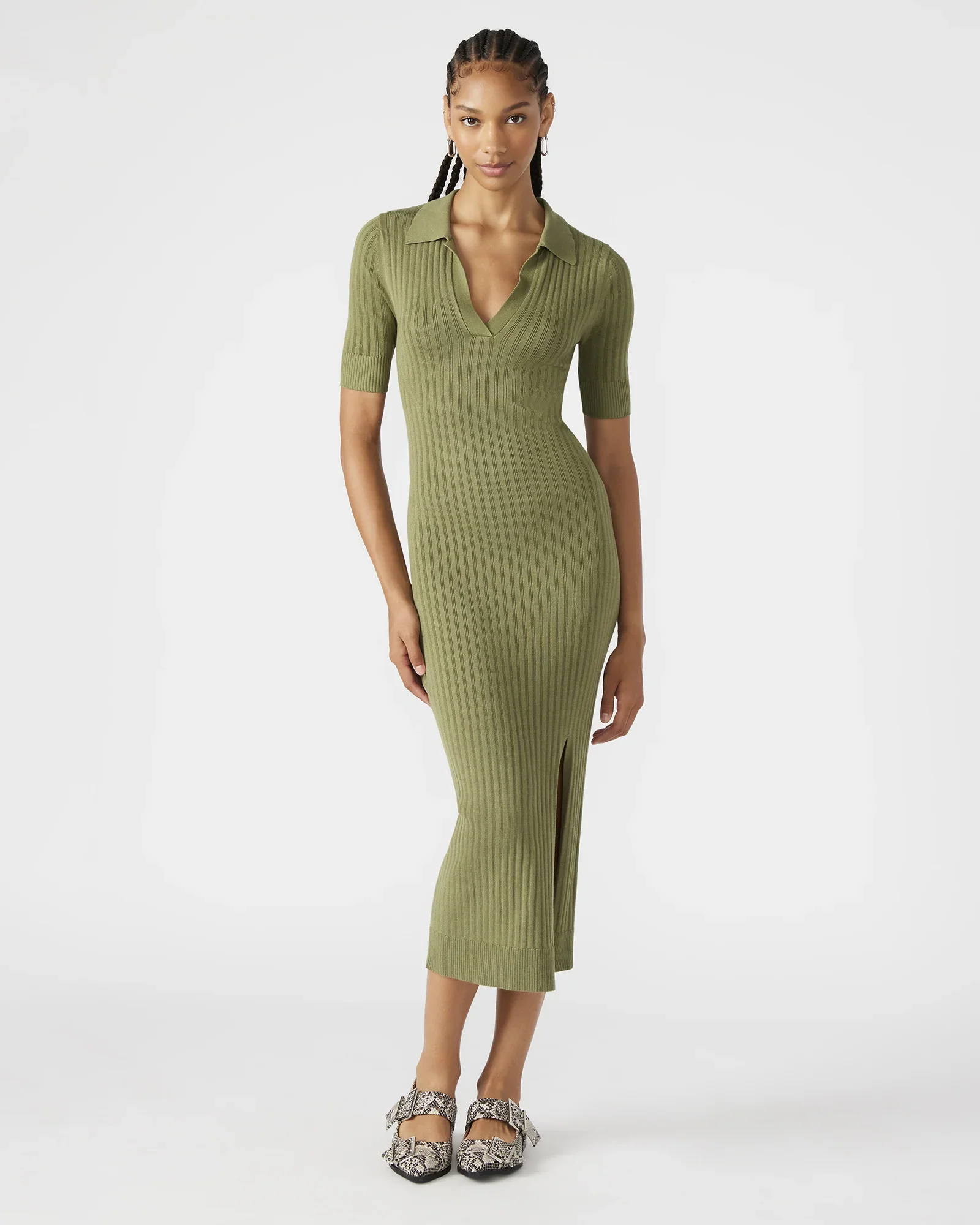 Lindy Dress Olive