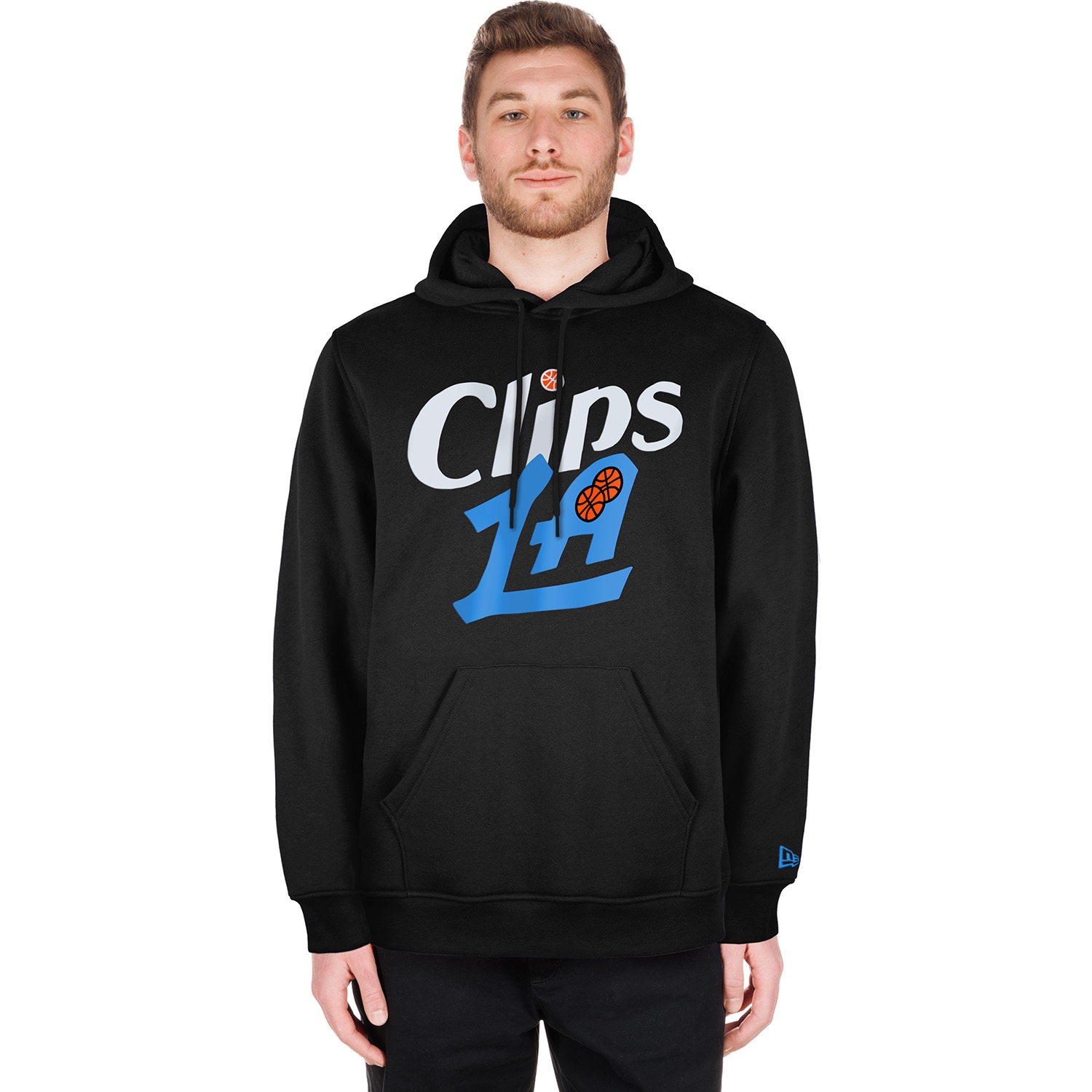 Los Angeles Clippers 2024 NBA City Edition New Era Hoodie Black