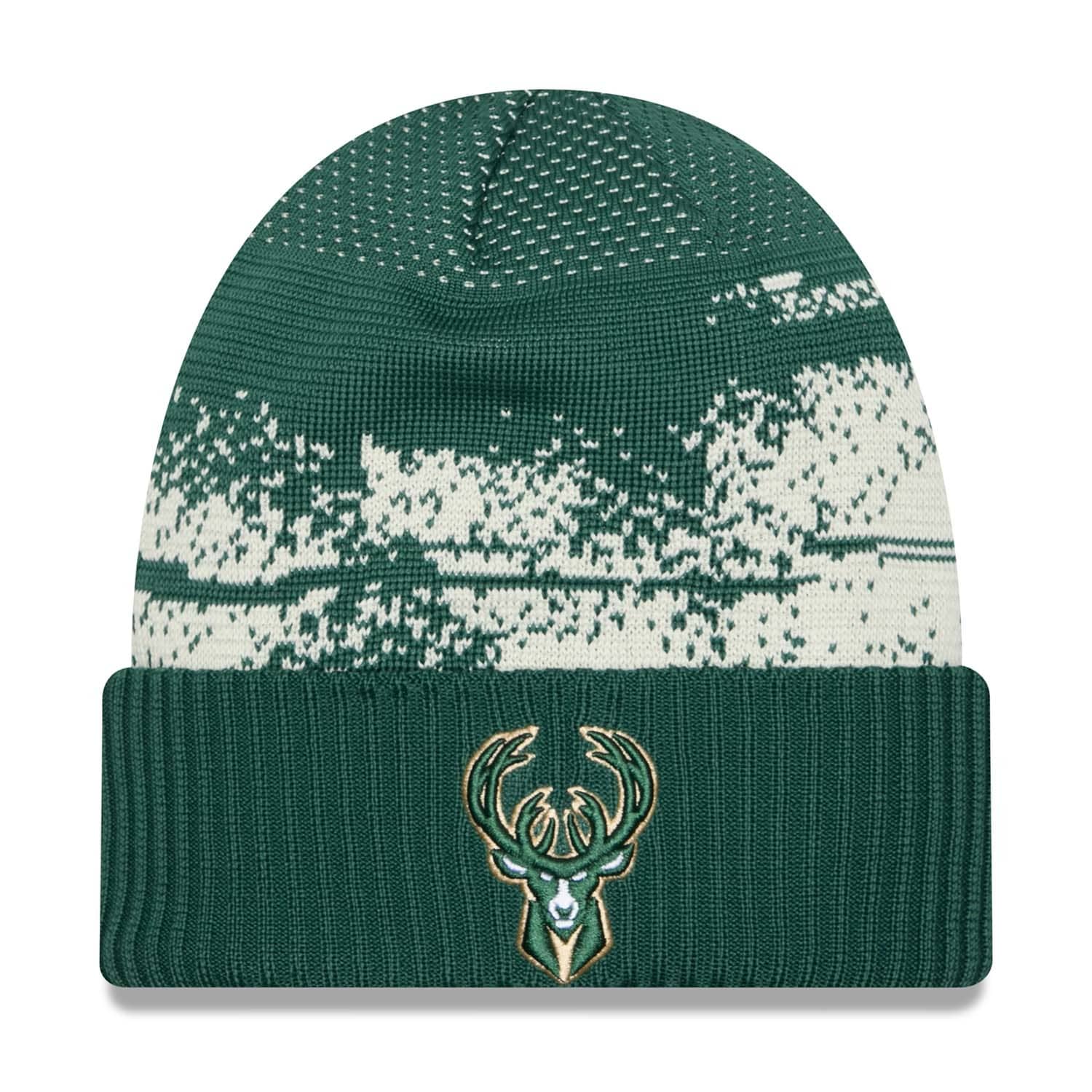 Milwaukee Bucks 2024 NBA Tip-Off New Era Beanie Knit