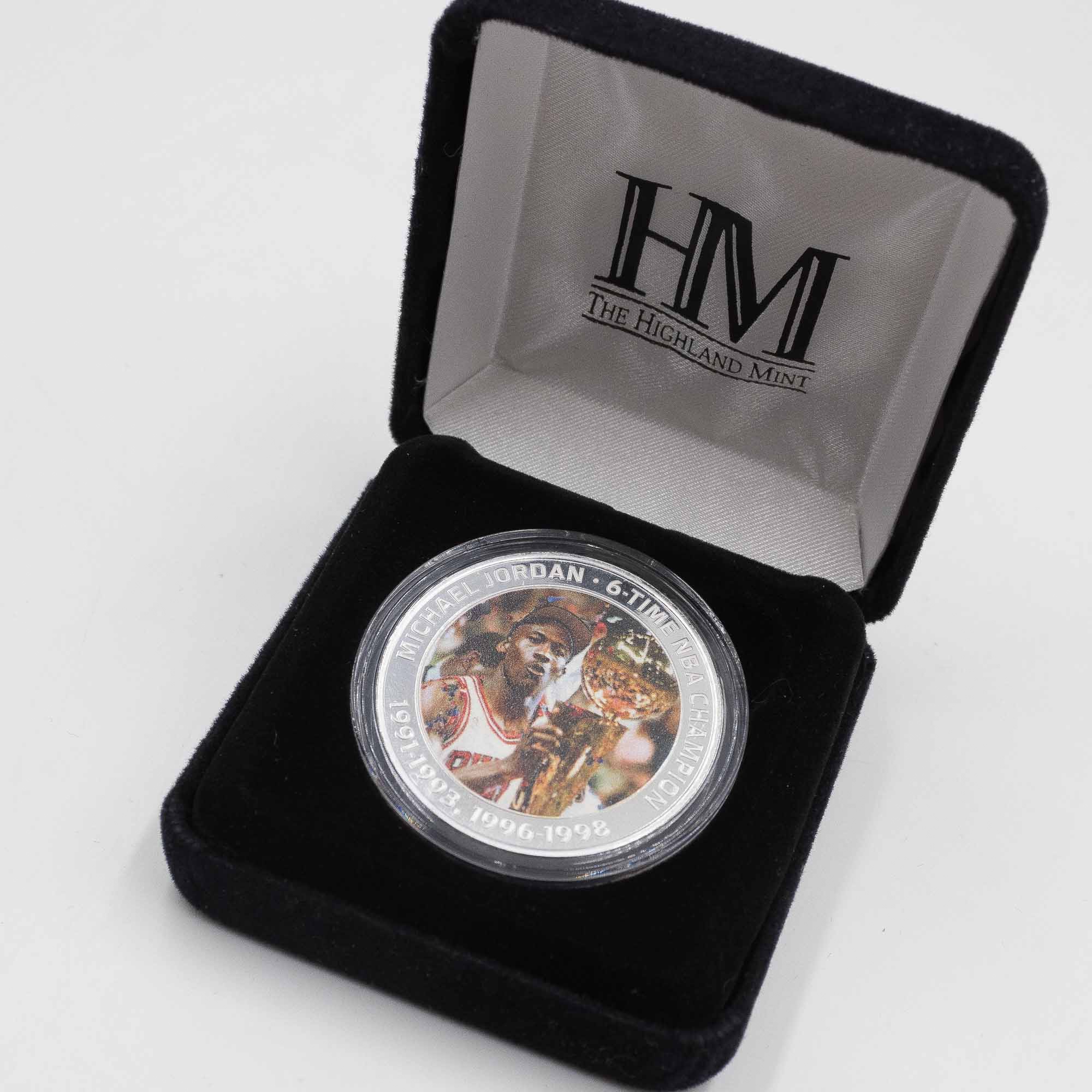 Michael Jordan 6-Time NBA Champion Commemorative Coin