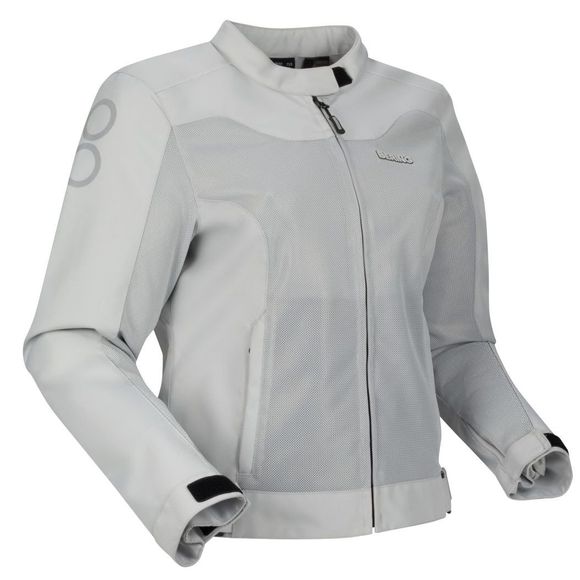 Bering Lady Alias Motorcycle Jacket - Gray / GrayRef: BR1652