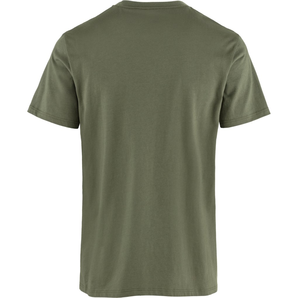 Fjällräven Multicolor Logo T-Shirt Men - laurel green