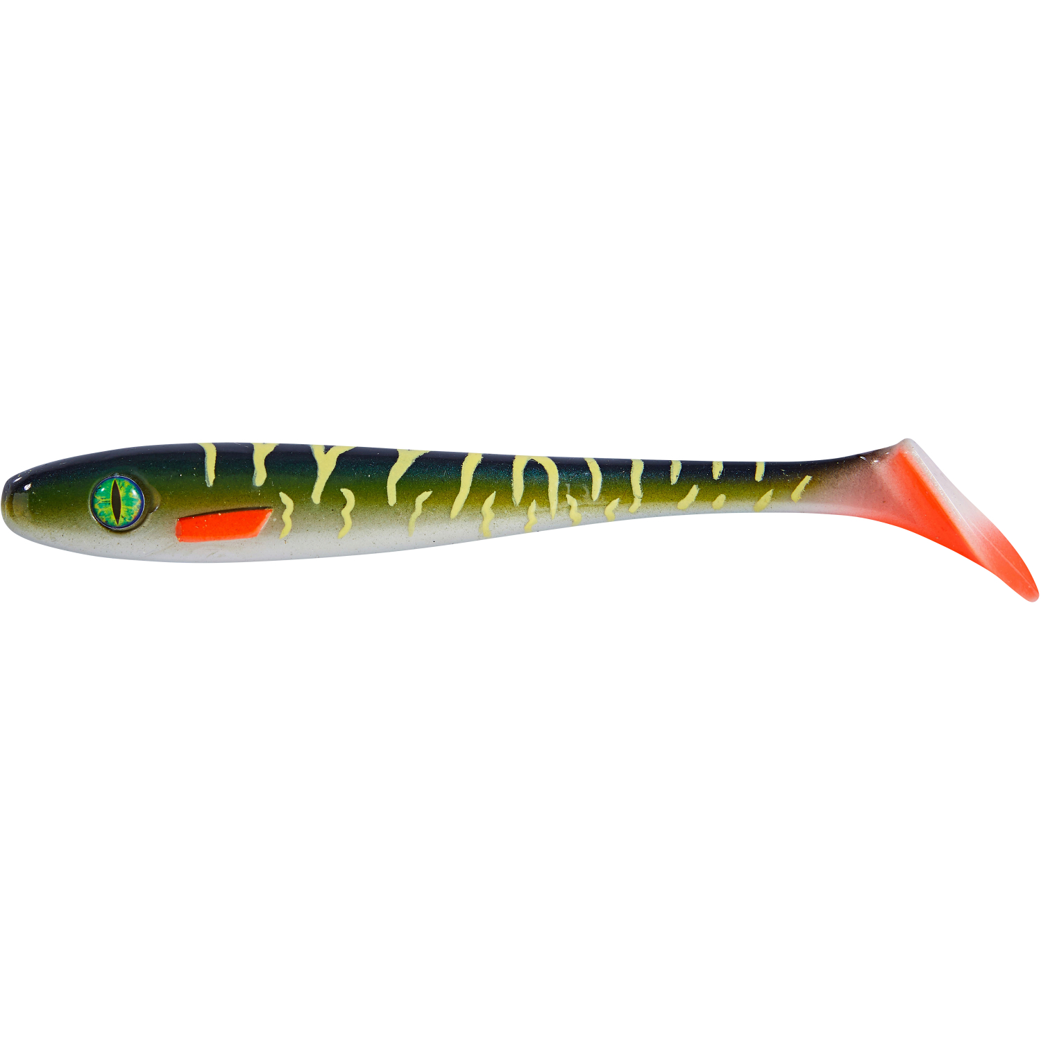 Shirasu Softlure Pike Collector Shad (UV Perch)