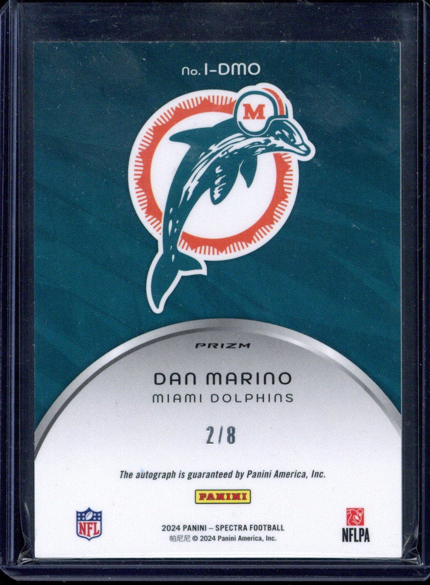 2024 Panini Spectra Dan Marino Icons Auto 2/8