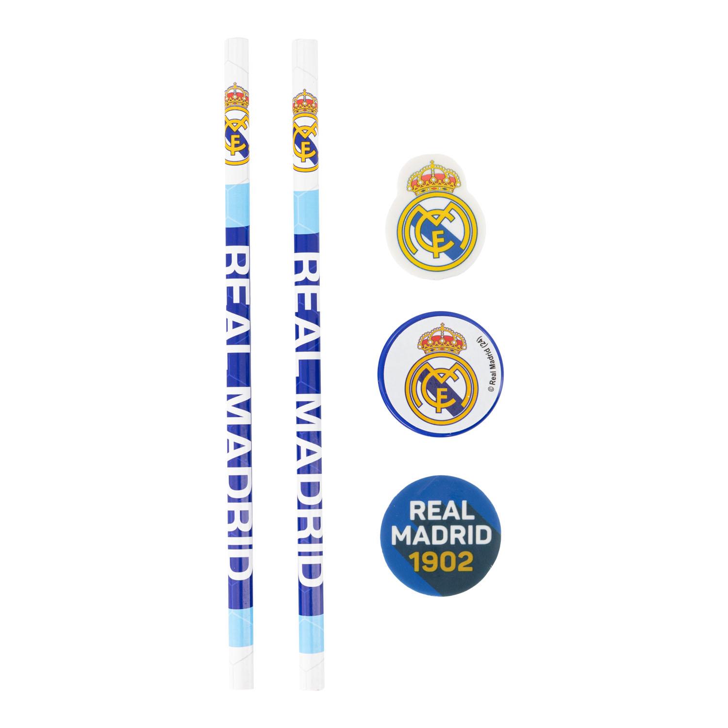 5 Piece Stationery Set Real Madrid