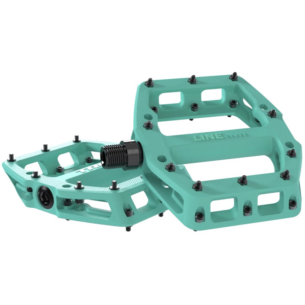 Trek Line Elite Flat Pedal - miami green