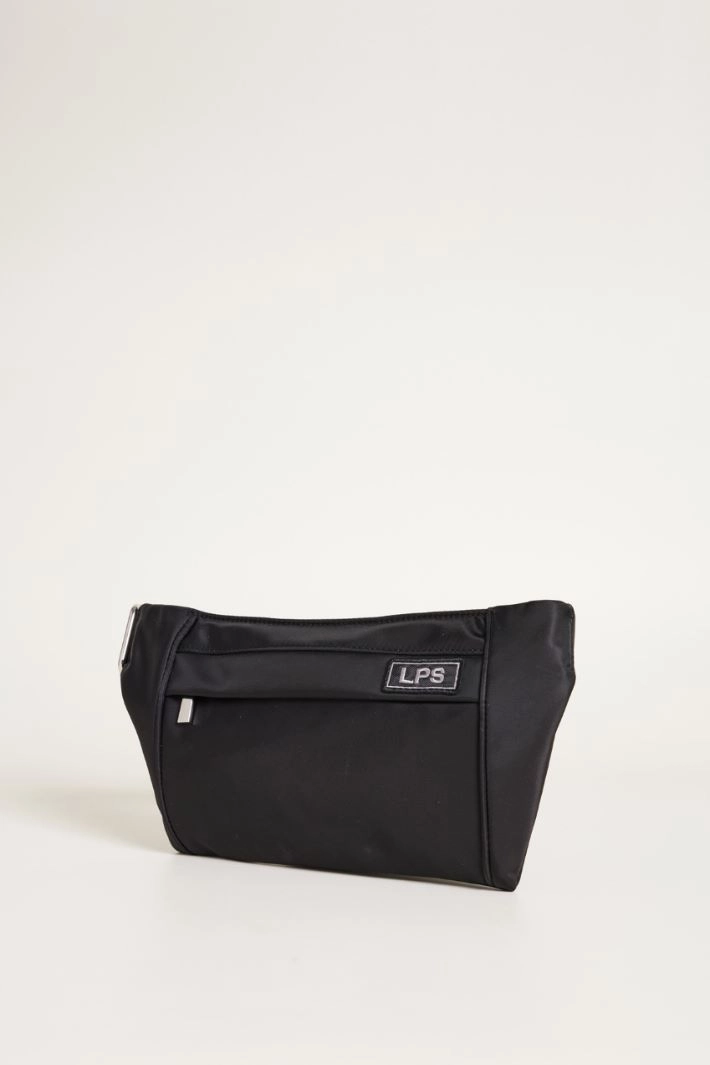 Zipped belt bag - BLACK