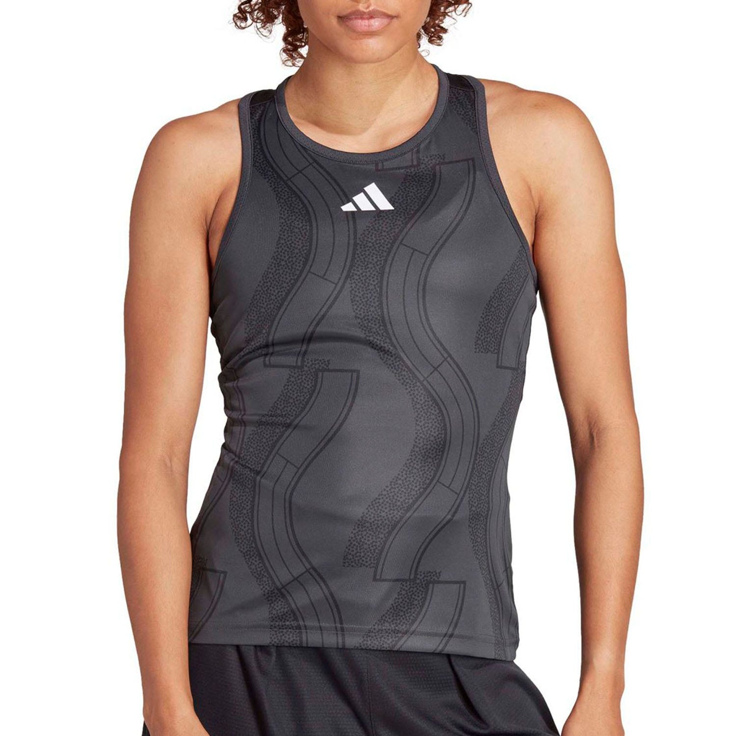 ADIDAS WOMEN'S CLUB GRAPHICS TANK TOP