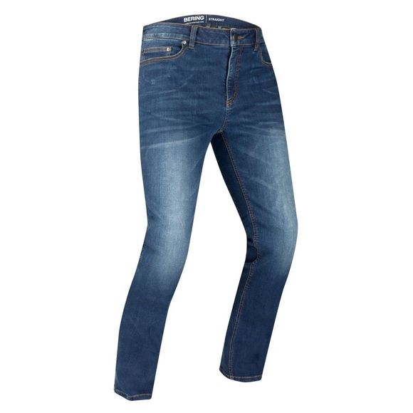 Jean Moto Bering TRUST - Straight - BleuRef : BR1616