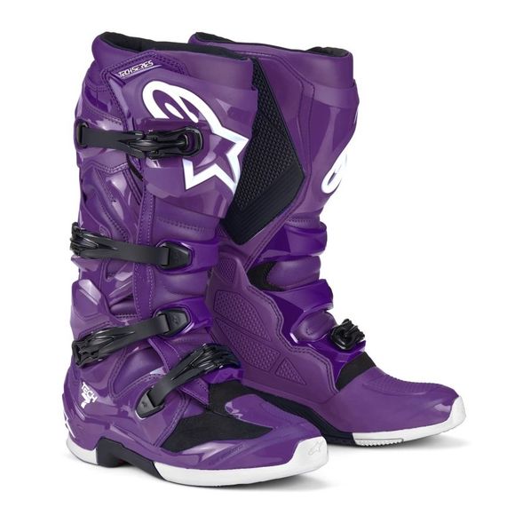 Alpinestars TECH 7 2025 cross boots - Gray / PurpleRef: AP3541