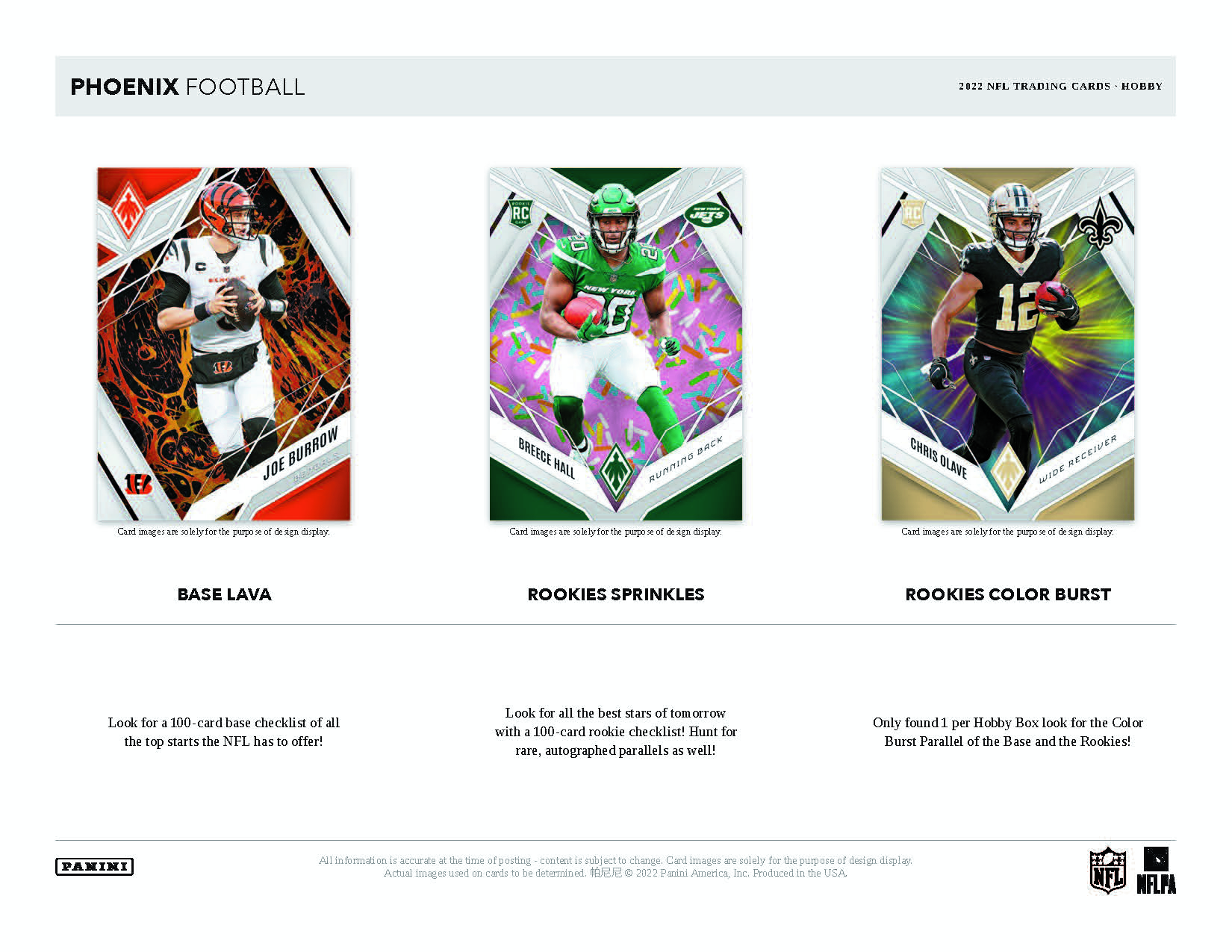 2022 Panini Phoenix Football NFL Hobby Box