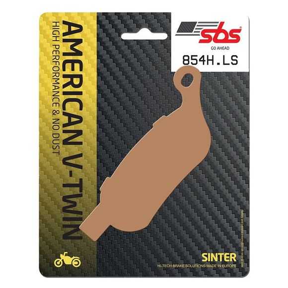 SBS 854H.LS Sinter Sintered Metal Rear Brake PadsRef: 854H.LS / 854040