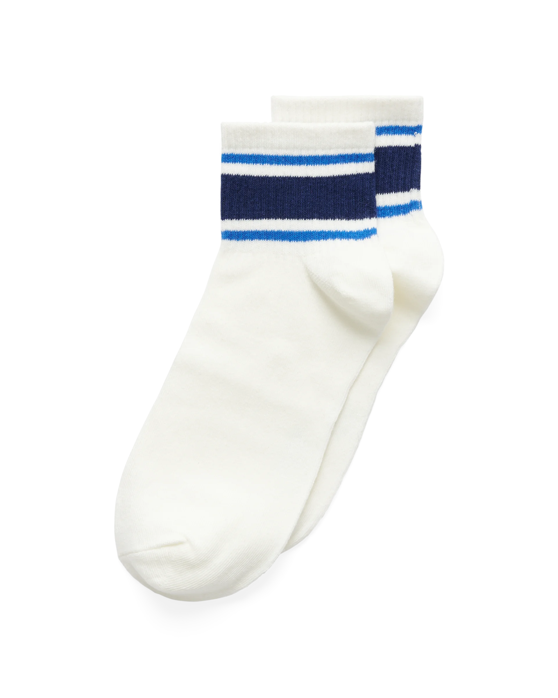 ECCO Retro Sport Low Cut 2-Pack Unisex Kurze Socken Weiß