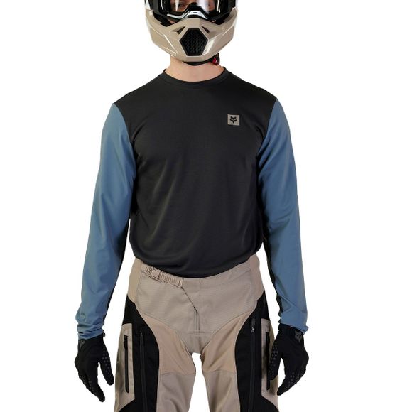 Fox RANGER Enduro Jersey 2025 - Black/BlueRef: FX4188-C47593