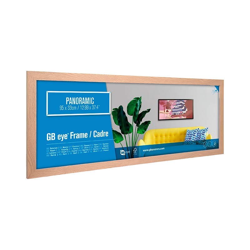 MDF Oak Frame (33 x 95 cm)