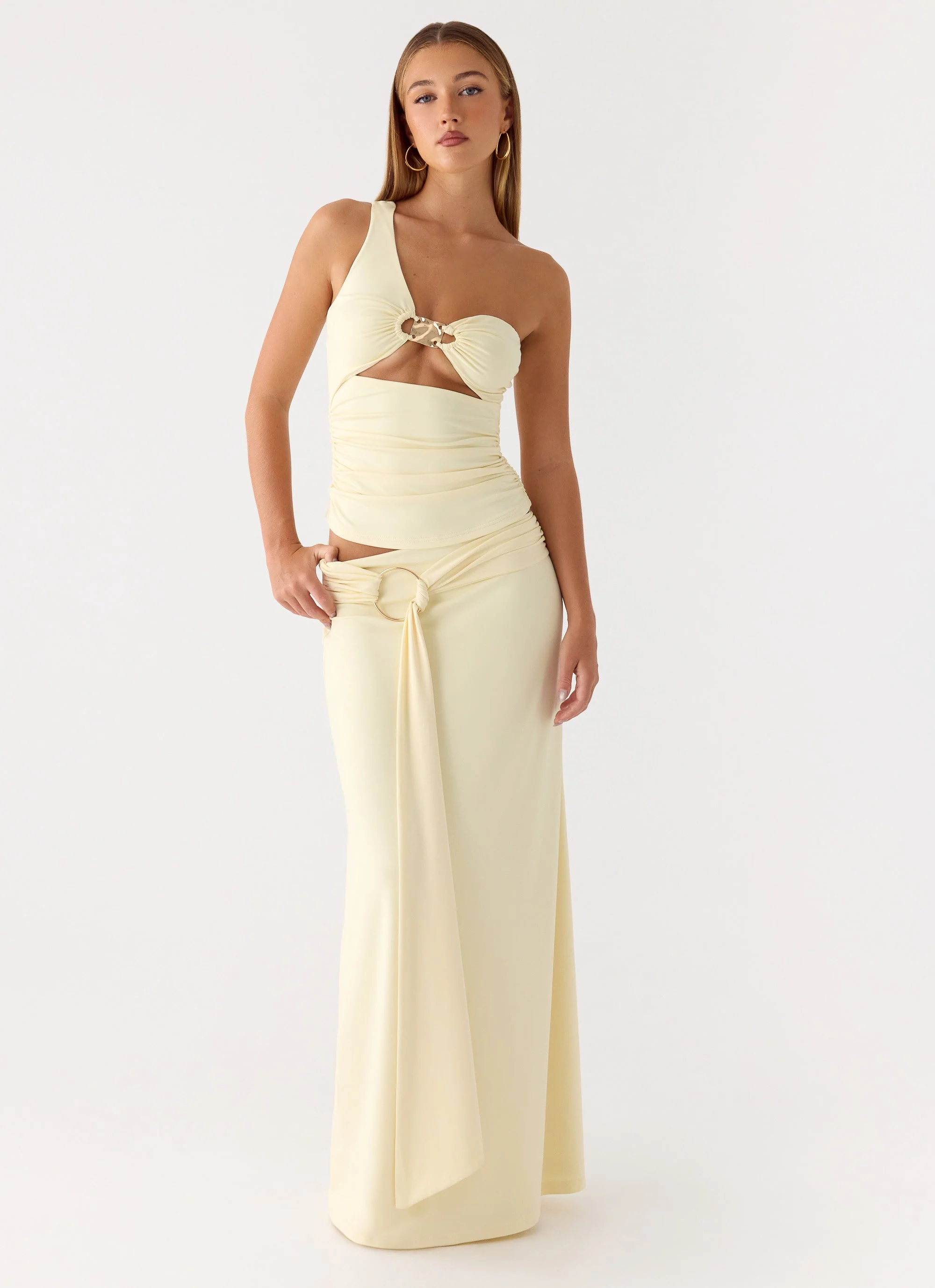 Ravi Maxi Skirt - Yellow