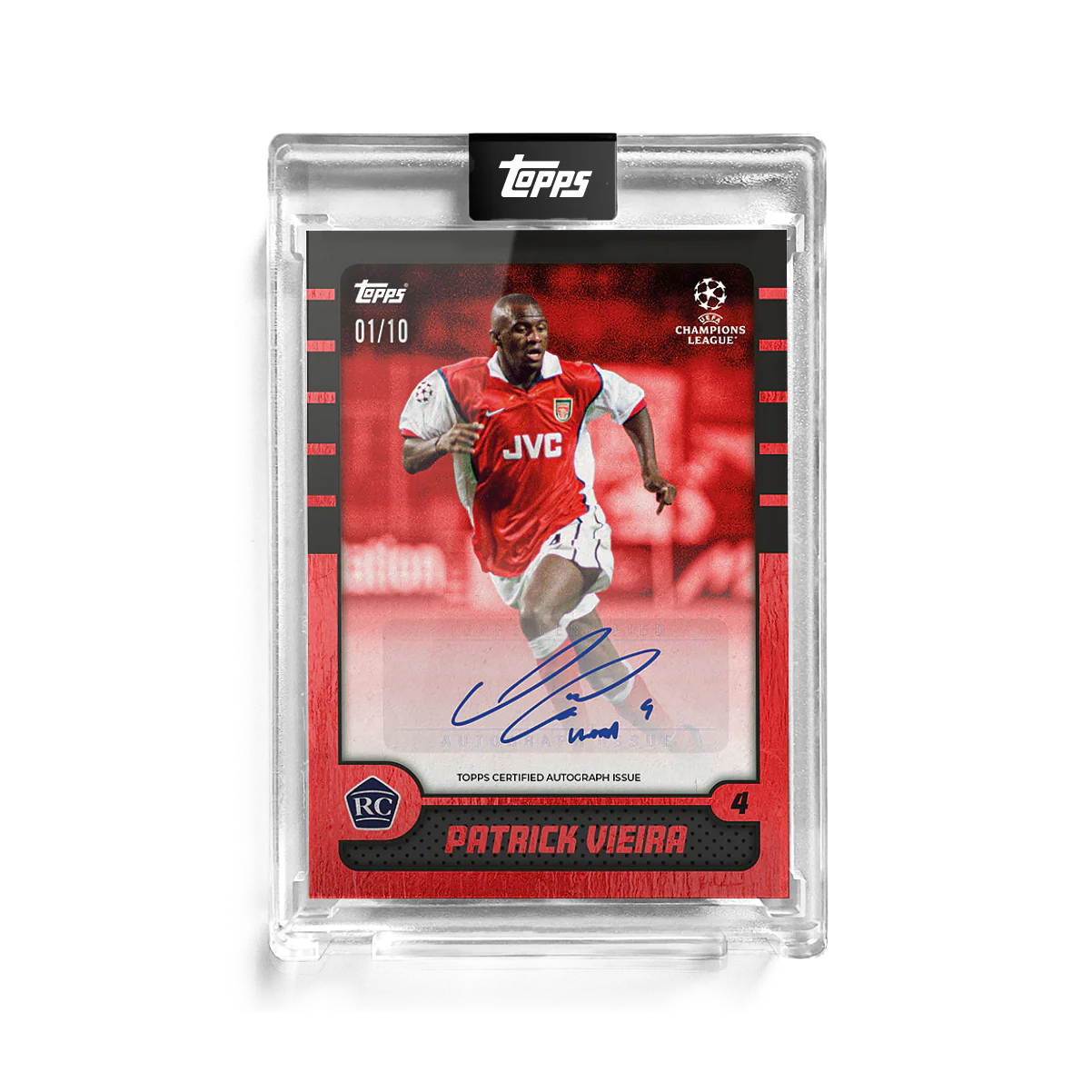 Patrick Vieira - Lost Rookies - Autograph - 1 of 10