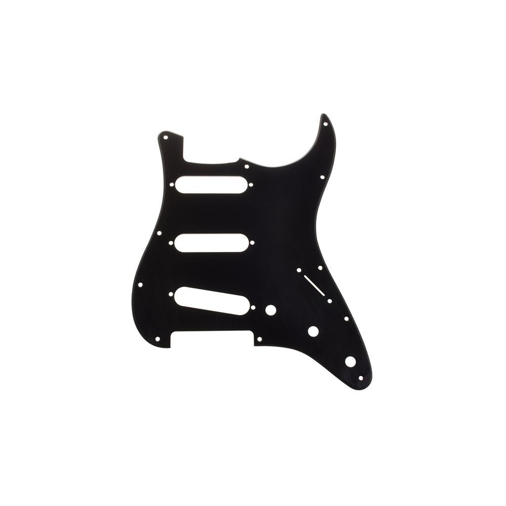 Fender Pickguard AM Strat BLK 1ply – Thomann Ireland
