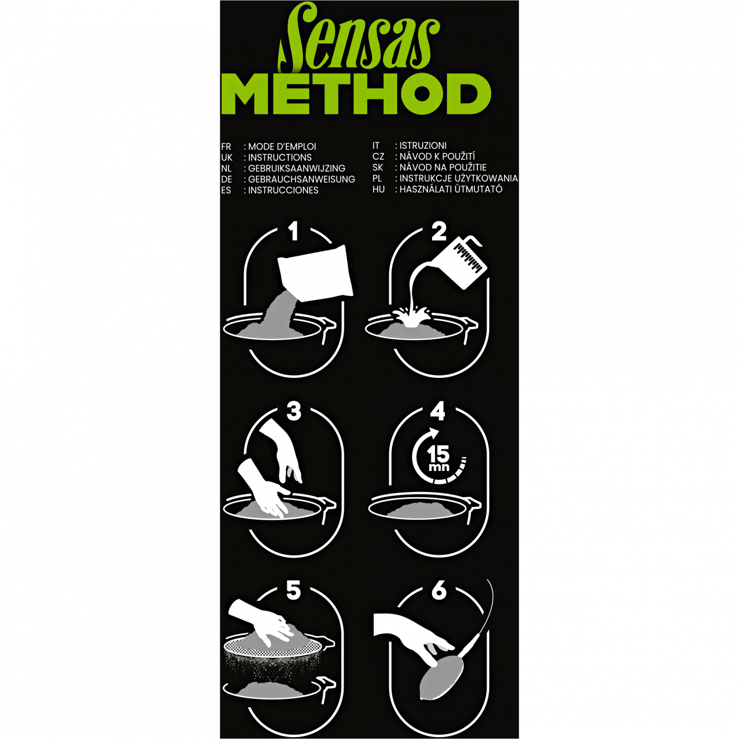 Sensas Method Feeder Series (Red Krill)