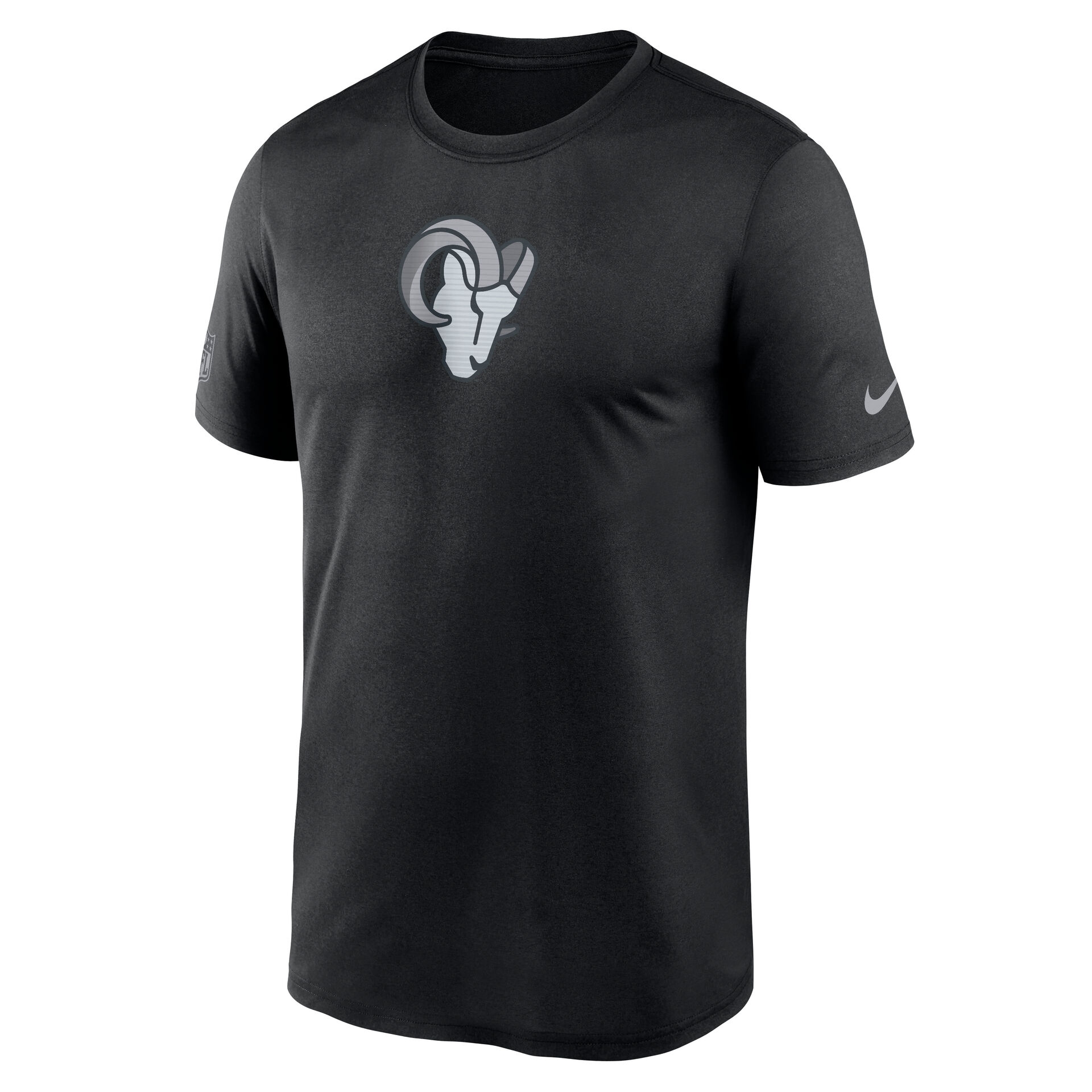 Los Angeles Rams 2026 NFL Sideline Lead The Charge Legend T-Shirt Black