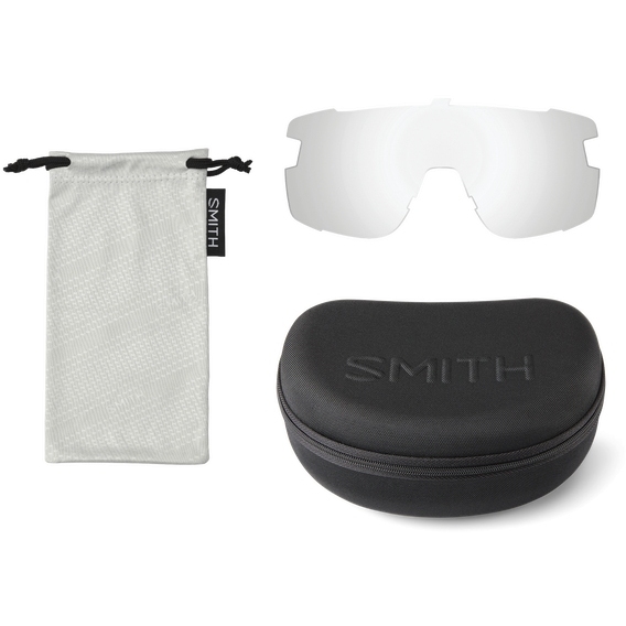 Smith Wildcat ChromaPop Glasses - White - Violet Mirror | Clear
