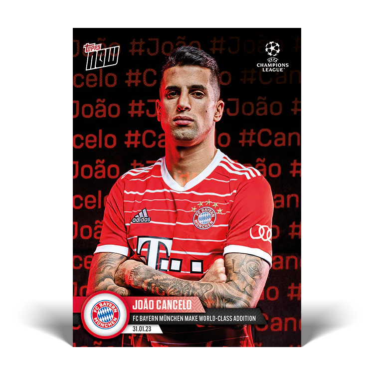 Topps UK - FC Bayern Munchen make world-class addition - UCL TOPPS NOW® Card #76