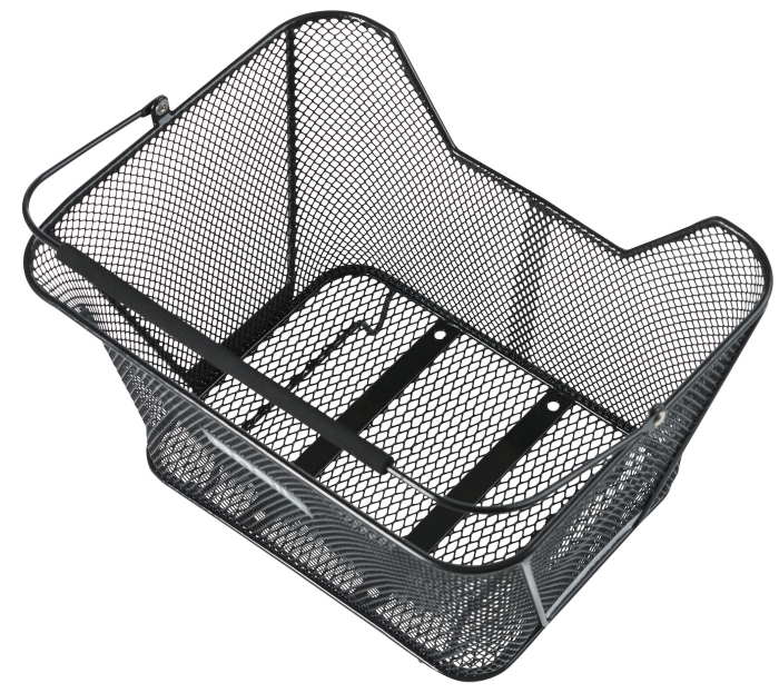 Basil Lesto Rear Bike Basket - black