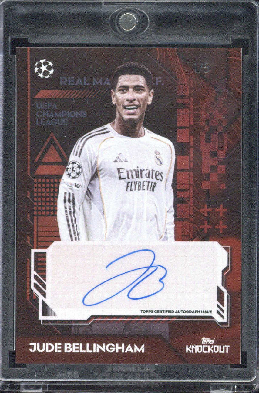 2025-26 Topps Knockout Jude Bellingham Autograph /5