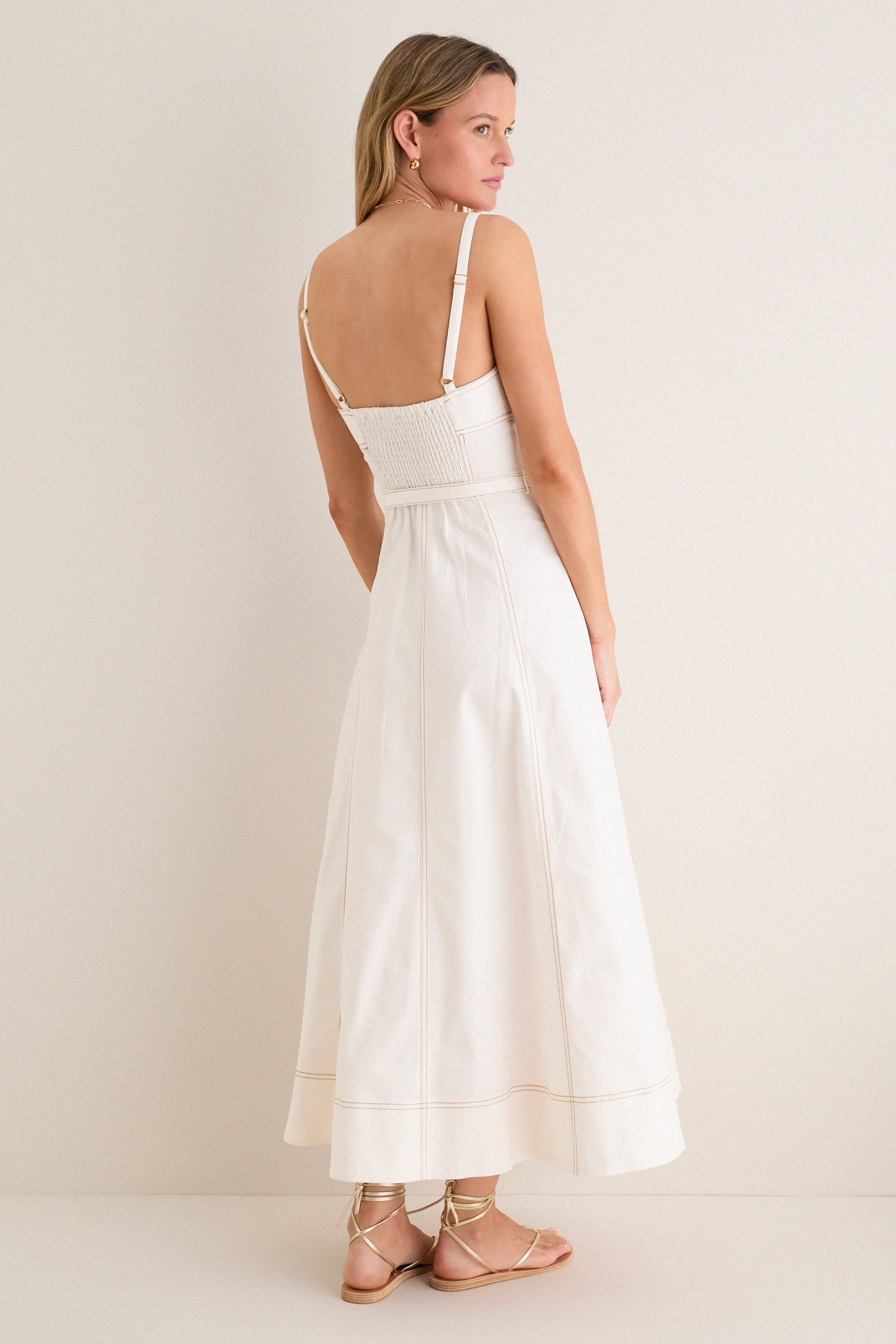 Off White Fiona Dress
