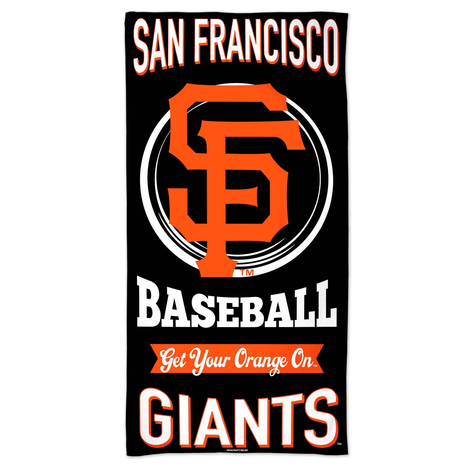 San Francisco Giants Slogan WinCraft MLB Beach Towel