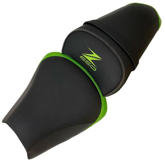 Selle confort Berry Sellerie FULL POWER Blanc - BlancKAWASAKI 650 Z 650 ABS (ER650H) - 2017 - 2019Ref : BEY0018 / Z650 17-19 ED FULL POWER 1-3-VG BV