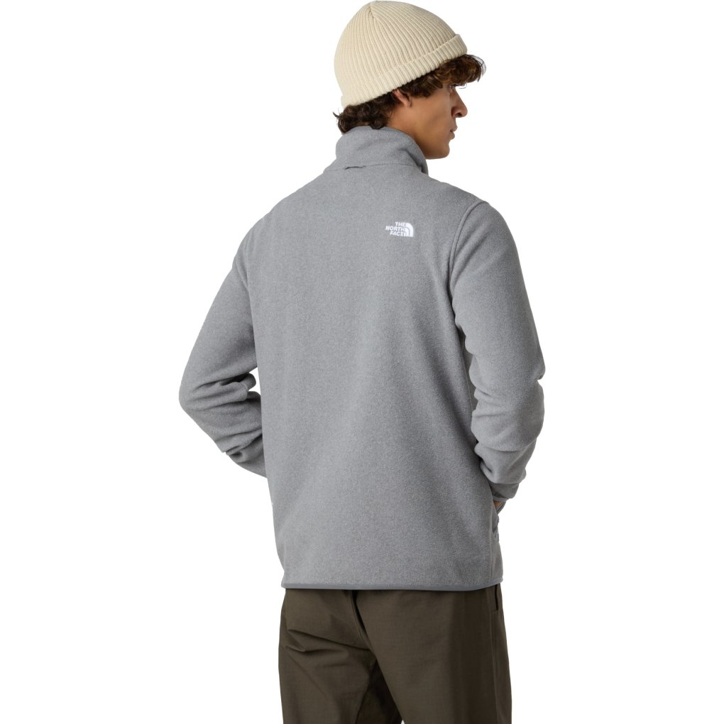 The North Face Glacier Fleece Jacket Men - TNF Mid Grey Heather