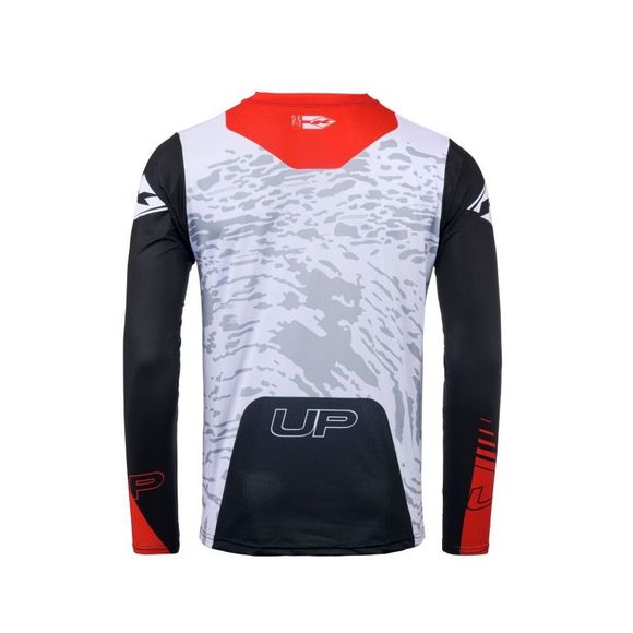Kenny TRIAL UP Trial Jersey 2025 - Black / RedRef: KE2386