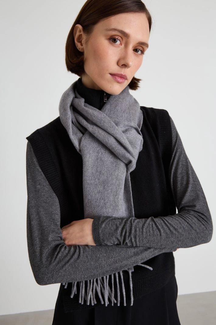 Light cloth scarf - GREY