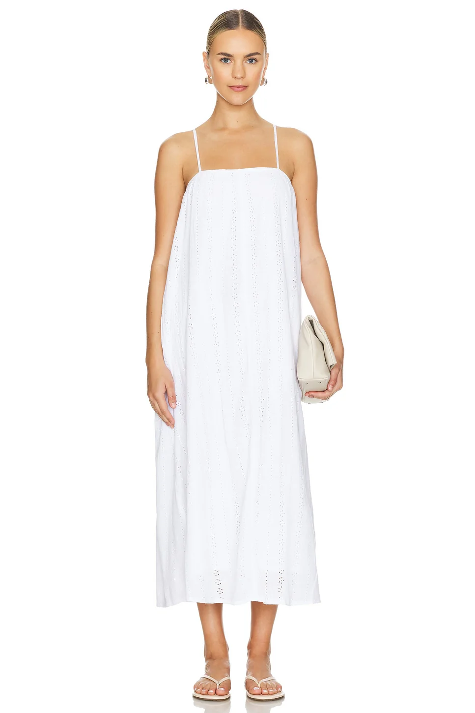 Broderie Maxi Dress