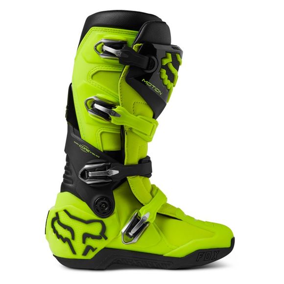 Bottes cross Fox MOTION 2024 - Jaune / NoirRef : FX3727-C51274