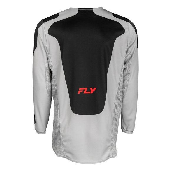 Fly KINETIC cross jersey - SYM 2025 - Gray / RedRef: FL1611