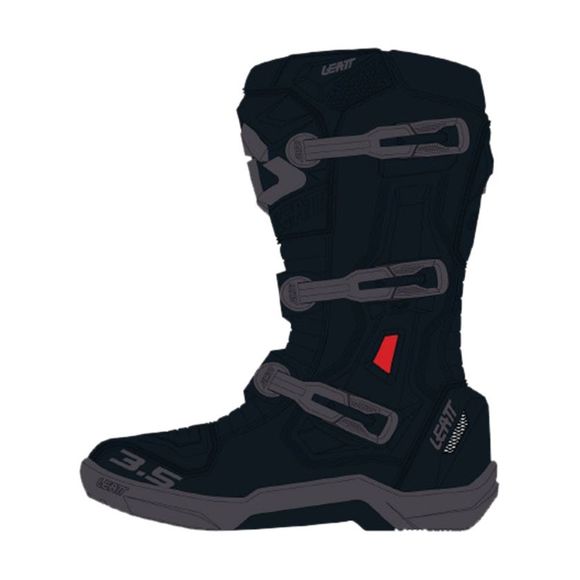 Leatt 3.5 2024 cross Boots - BlackRef: LB0780