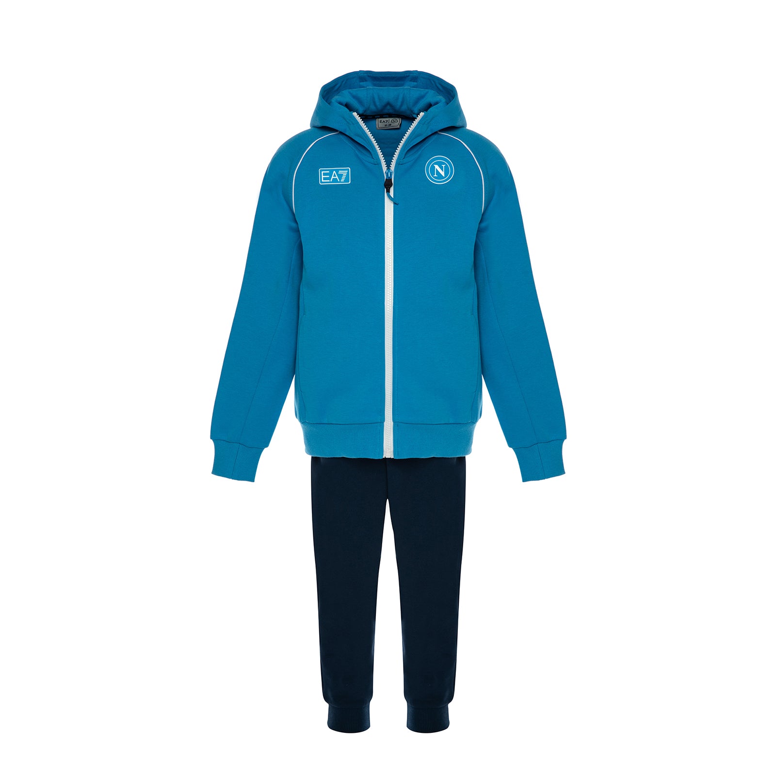 SSC Napoli Interlock Tracksuit Sky Blue For Kids 2025/2026