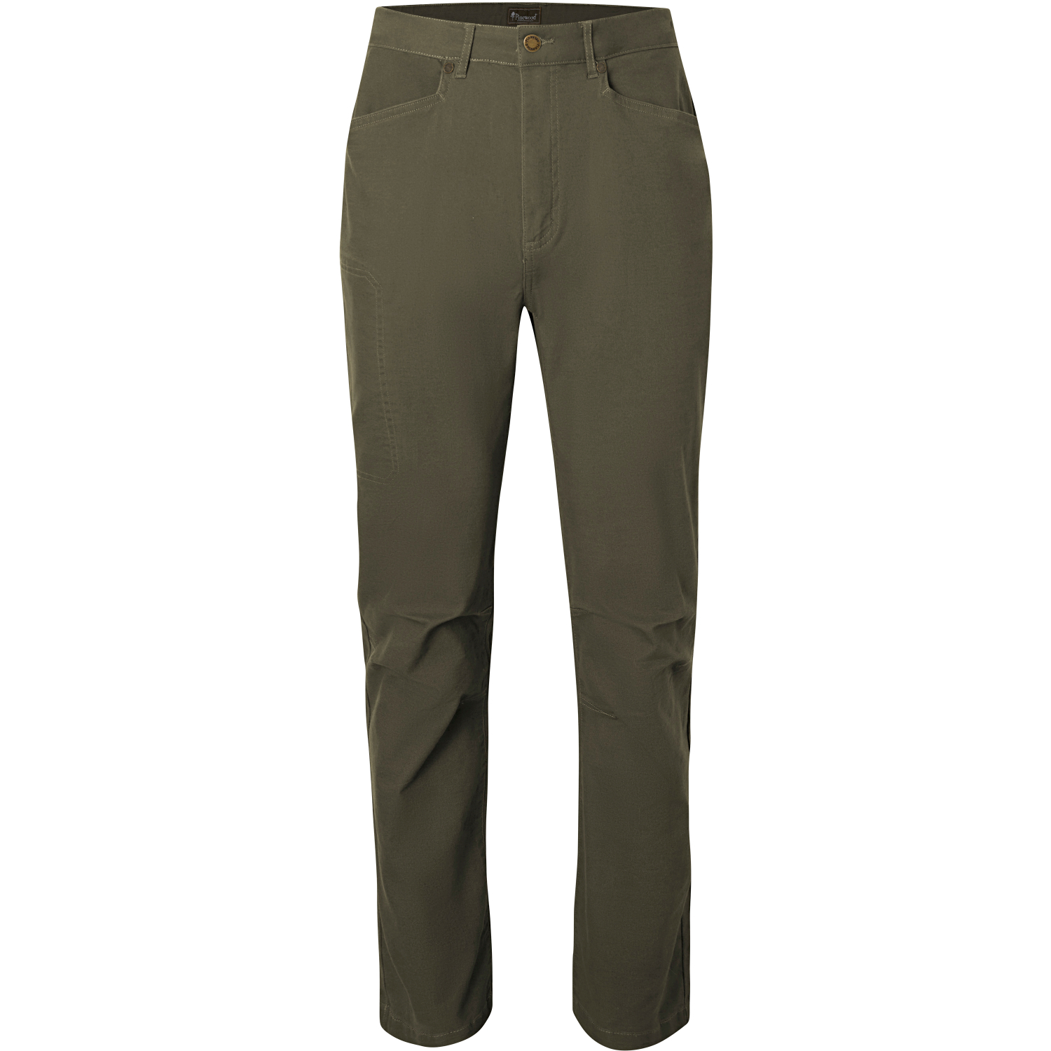 Värnamo Vintage Canvas Trousers Men (Olive Brown)