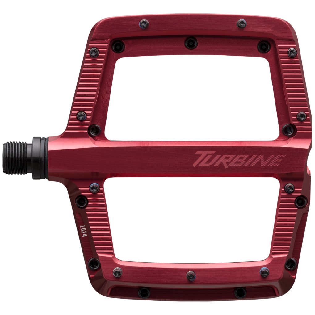 Race Face Turbine Pedals - red