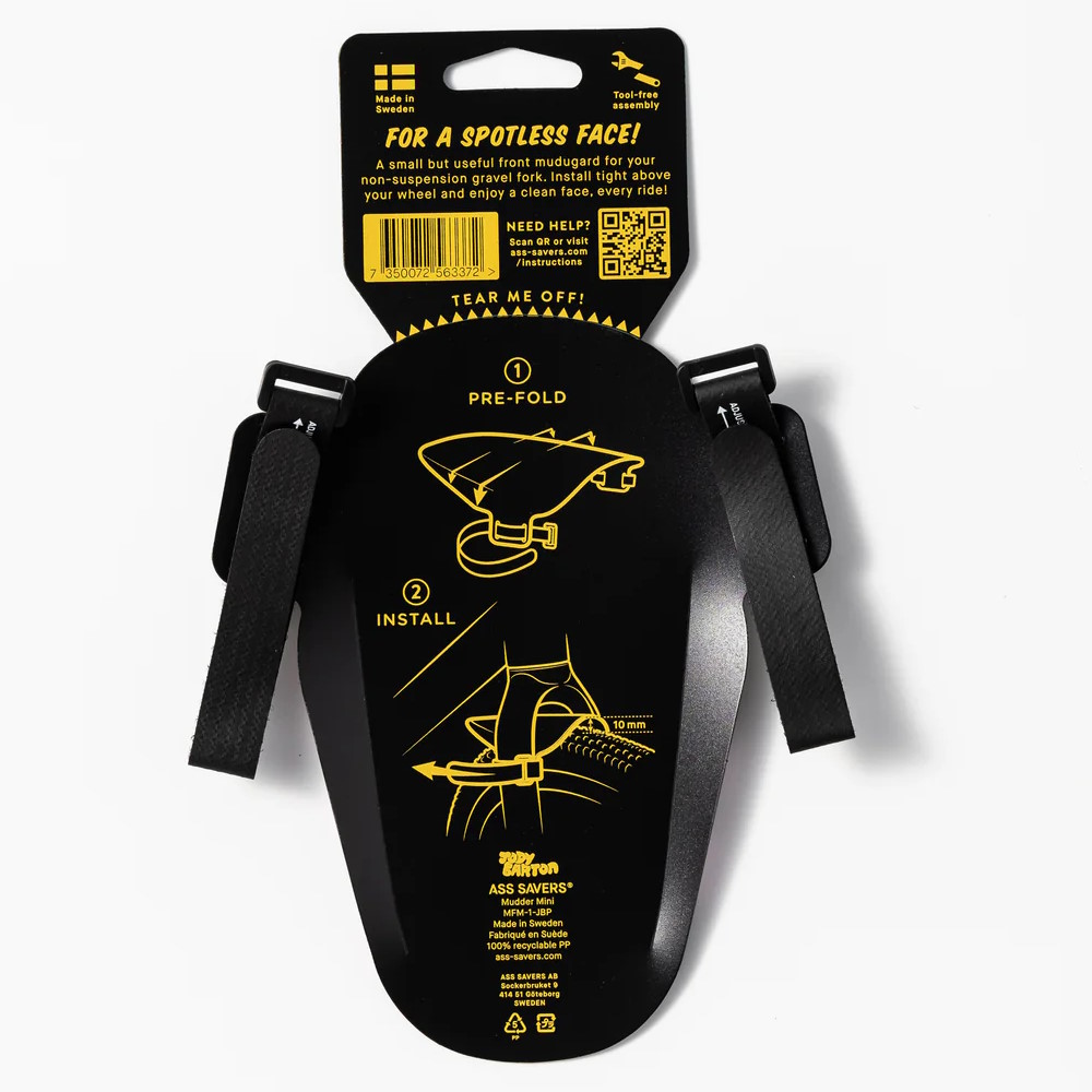Ass Savers MFM-1 Mudder Mini Mudguard - Bits n Peaces